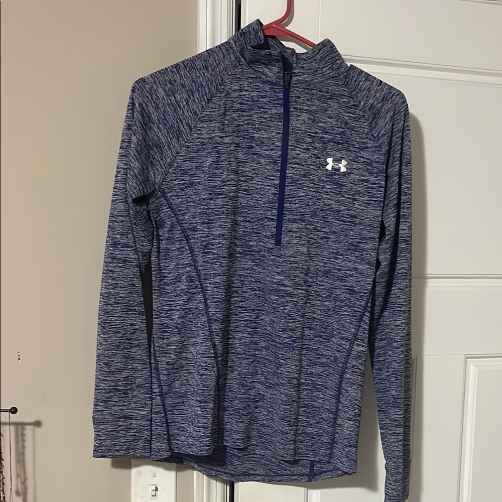 Under Armour Heathered Purple Performance Top